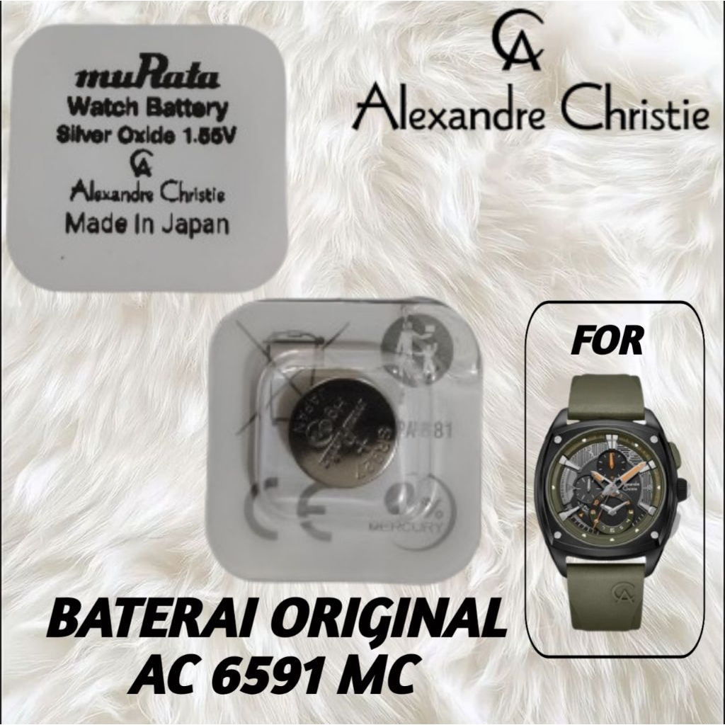 Baterai Alexandre Christie original 6591 MC