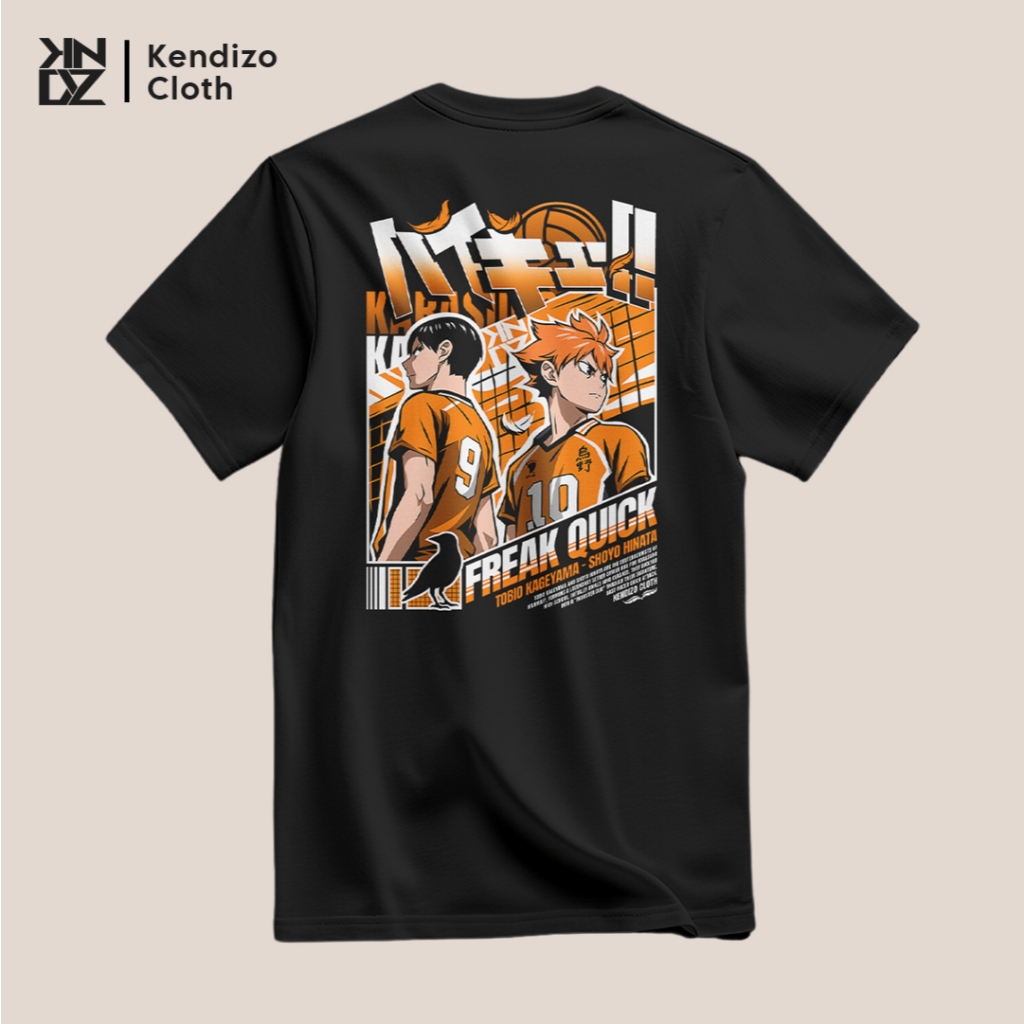 Kaos Anime Haikyuu!! - Kageyama Hinata