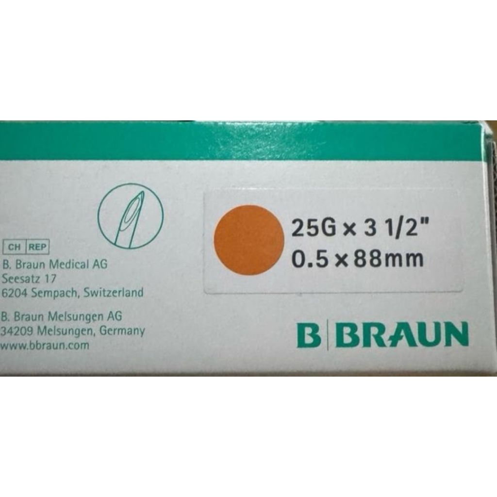 bbraun spinocan 25g / bbraun spinocan / spinocan