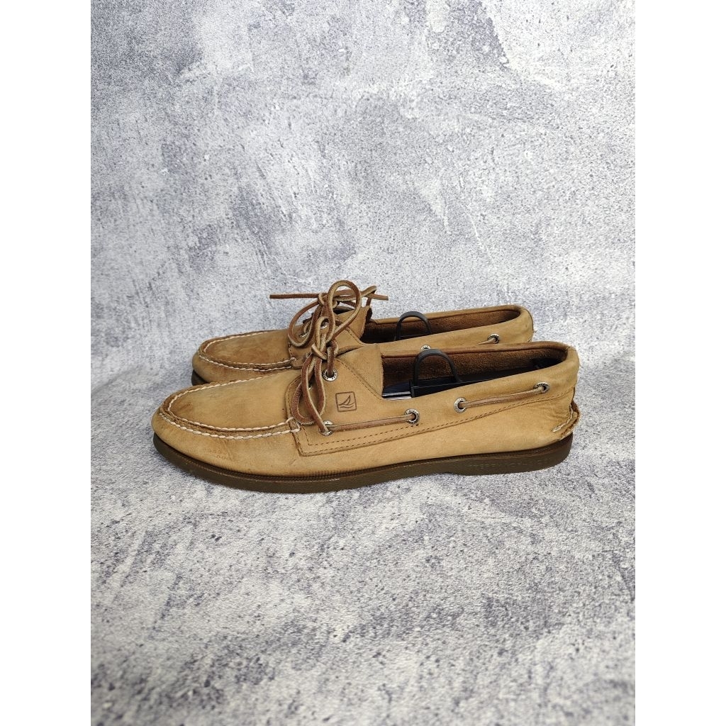 SEPATU LOAFER SPERRY TOP SIDER A/O SAHARA NUBUCK LEATHER SECOND ORIGINAL LIKE NEW