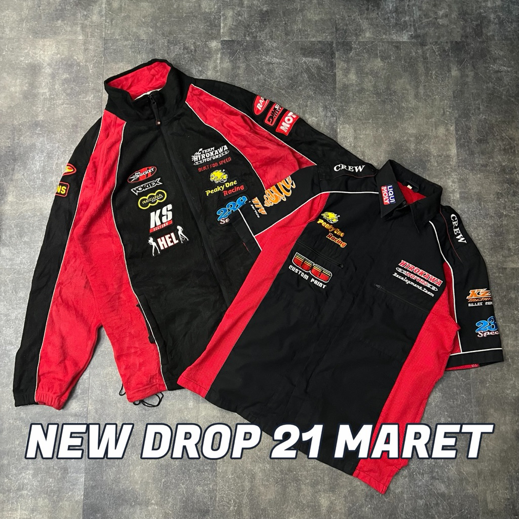 Jaket Vintage, Puffer, Brand, Corduroy, Harrington, Windbreaker, Tracktop, Sherpa, Work Jacket (GRAT