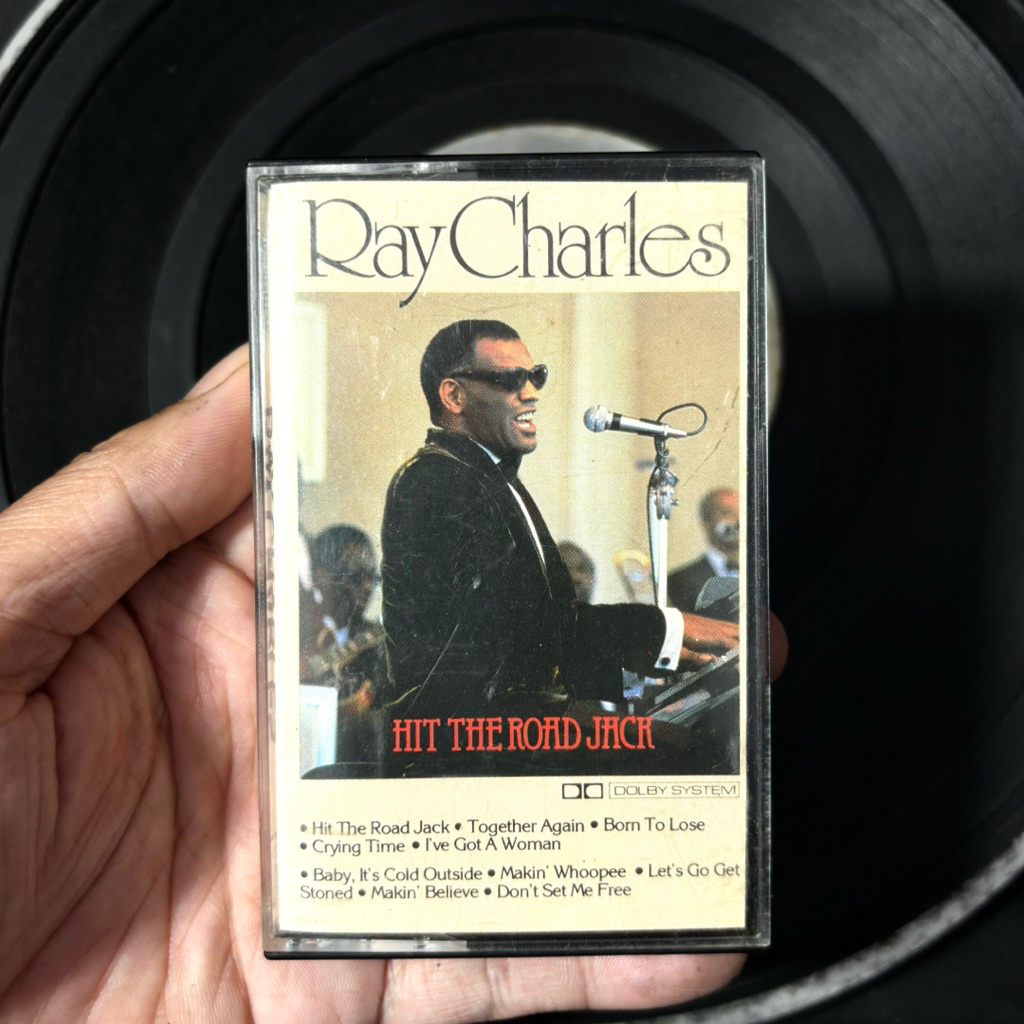 Kaset Pita Ray Charles Hit The Road Jack Import Germany / Blues / Soul / Jazz
