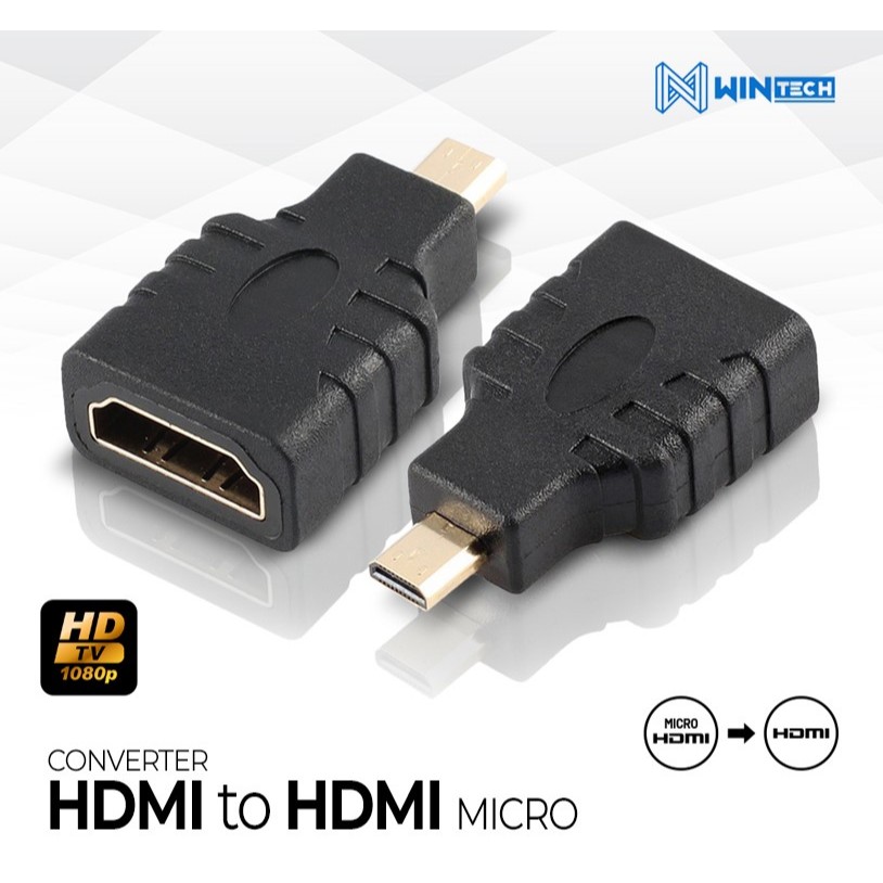 Mini HDMI to HDMI Converter HDMI FEMALE TO MINI HDMI MALE