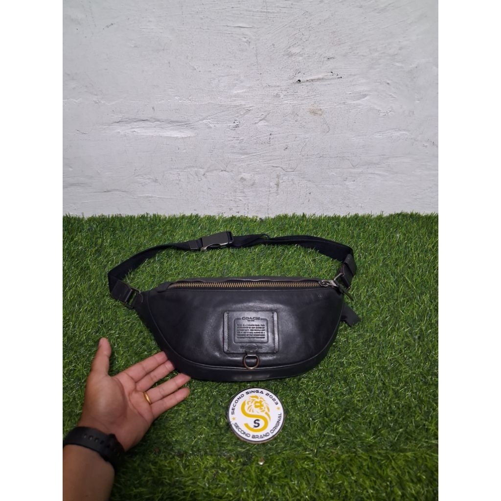 Waist bag COACH RIVINGTON 100% Autentik