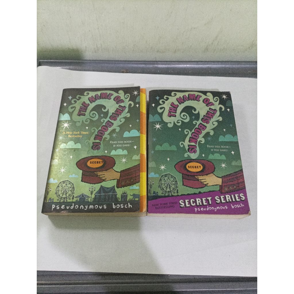 novel import the name of this book is secret (Pseudonymous Bosch) /perbuku