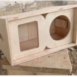 Box Speaker 4 Inch Triplek 8-9 mm Desain Miniatur Gantung