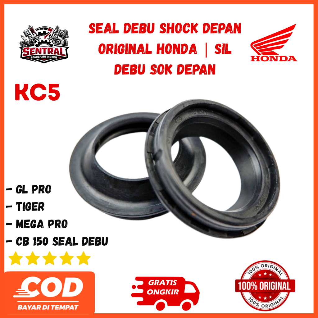 Seal Debu Shock Depan Honda GL Pro KC5 Original | Sil Sok Debu GL Pro ORI