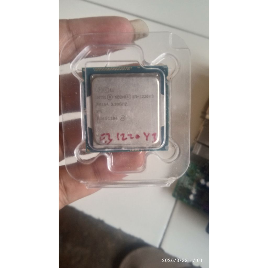 processor intel xeon e3 1220 v3