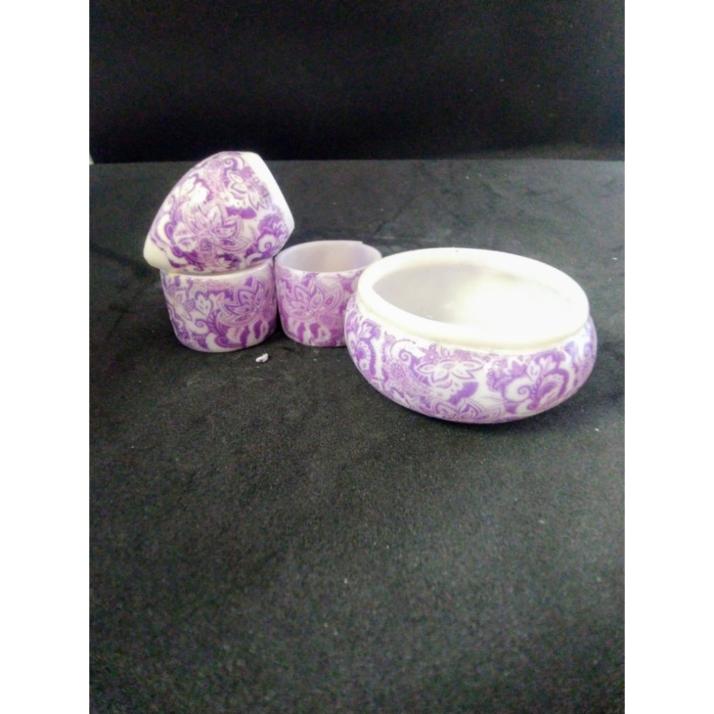 Tempat Pakan Burung Kecil | Cepuk kecil Ungu