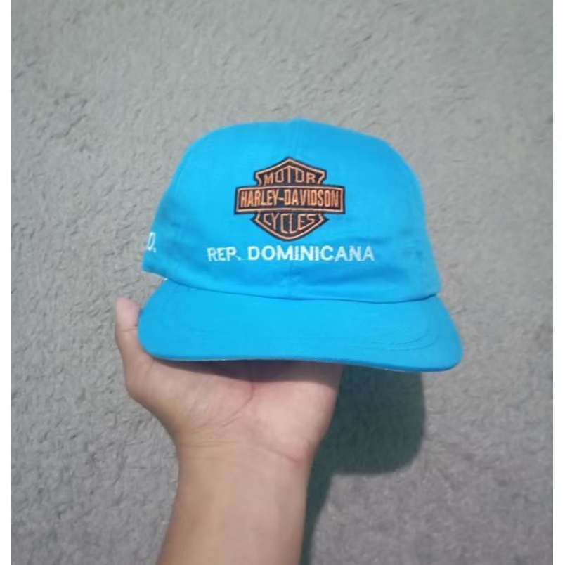 TOPI SNAPBACK HARLEY DAVIDSON BORDIR SECOND