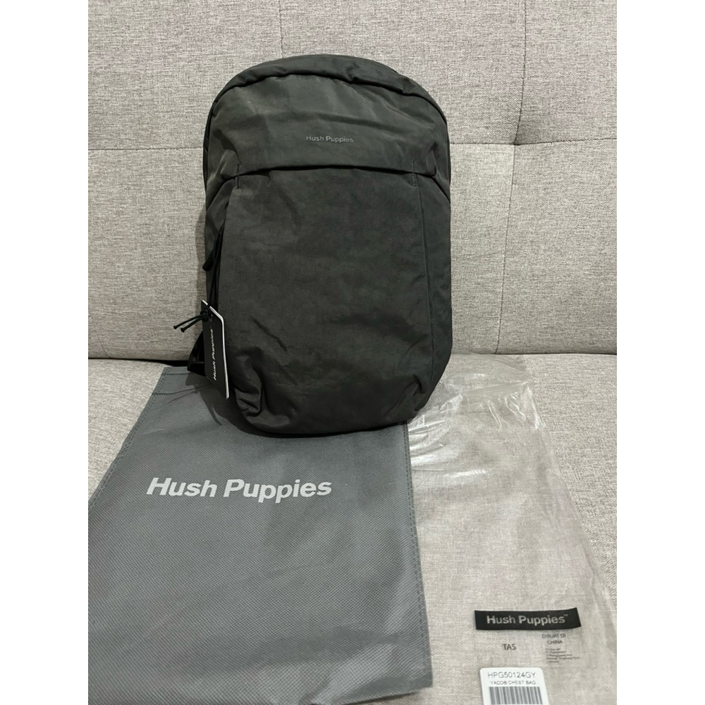 Tas hush puppies ori slingbag yakob chestbag cowo new sale murah
