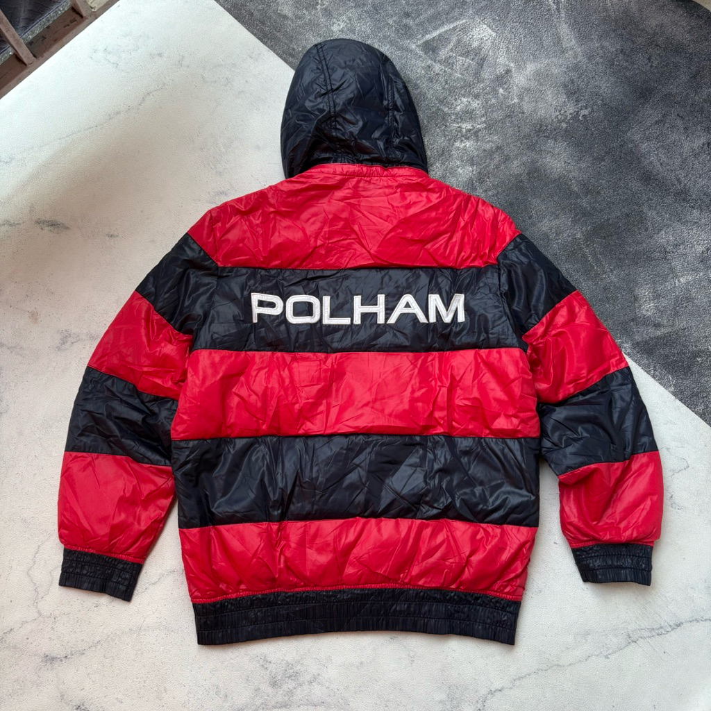 POLHAM PUFFER BULANG EMBROIDER OUTDOOR(  Full Bordir )