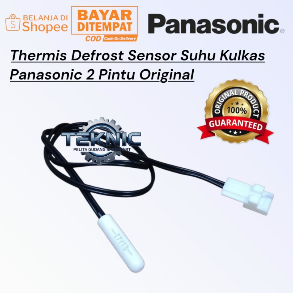 Panasonic Nr Bn229 Thermis Sensor suhu Kulkas Panasonic 2 Pintu Original