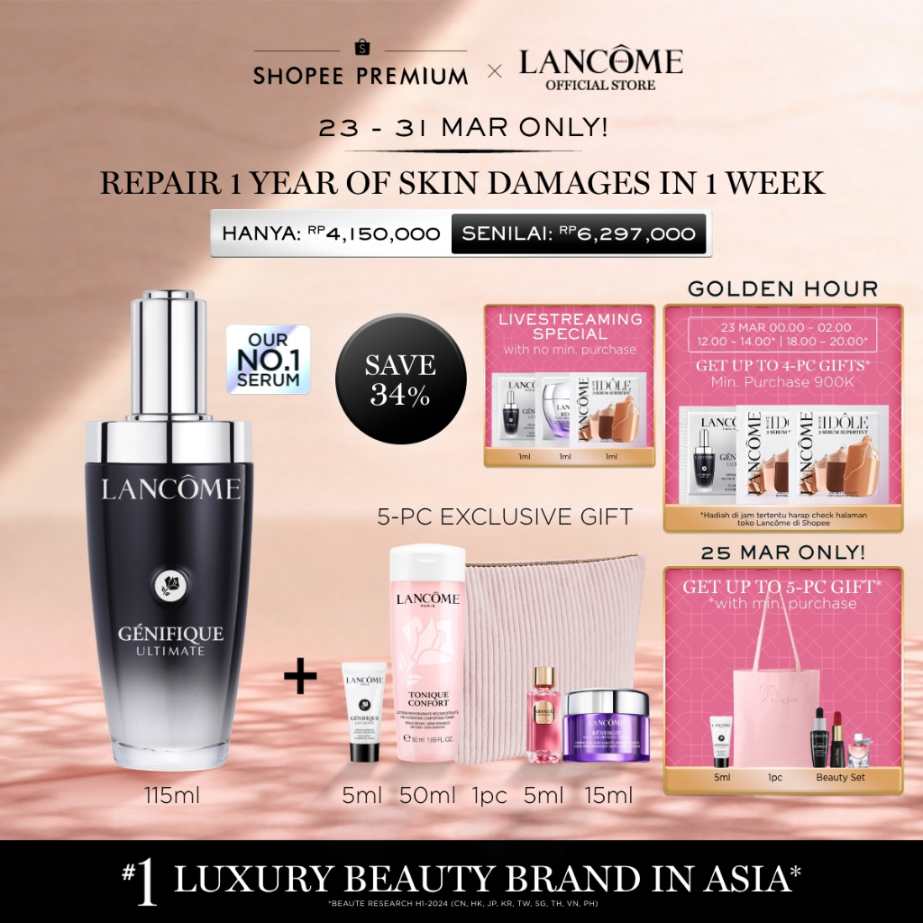 Lancome Genifique Ultimate Serum 115ml - Serum Wajah