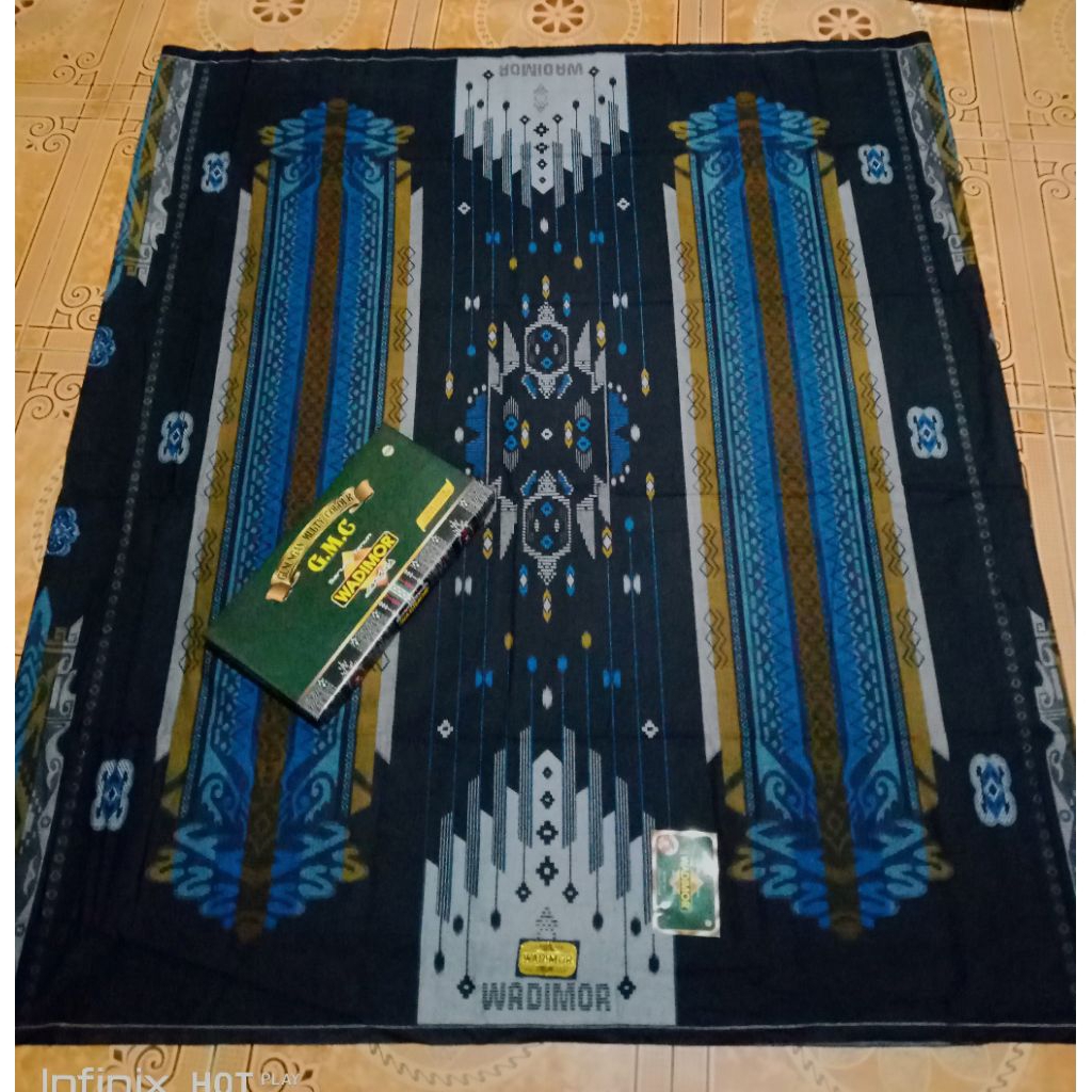 Sarung Wadimor Terbaru Warna Hitam Gmc Motif Gunungan Sarung Pria Dewasa Wadimor Black Series Sarung