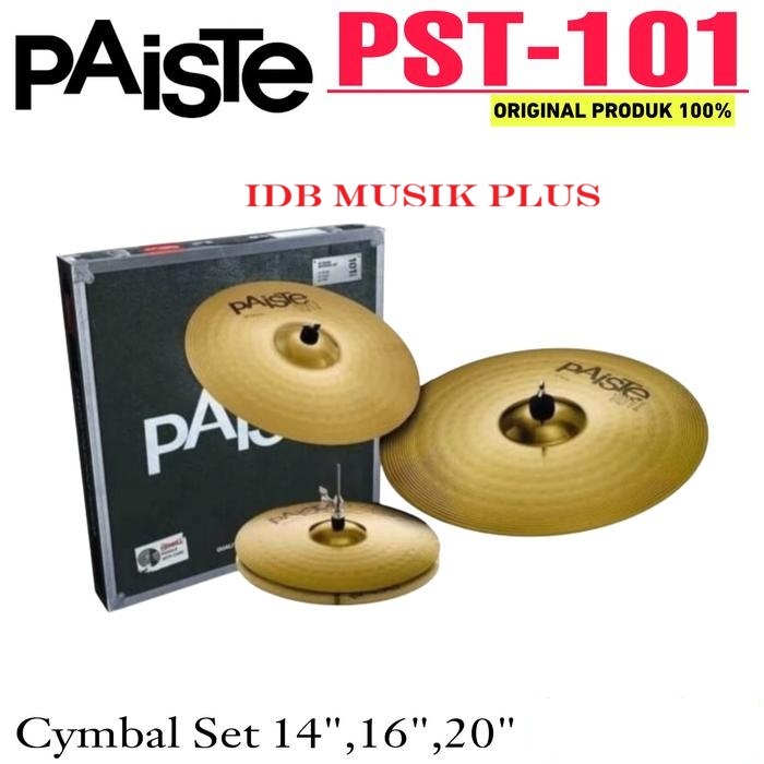 Cymbal Set Paiste101 Paiste 101 BRASS Original