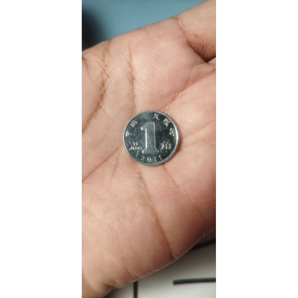 Koin Yi (1) Jiao China Aneka Tahun