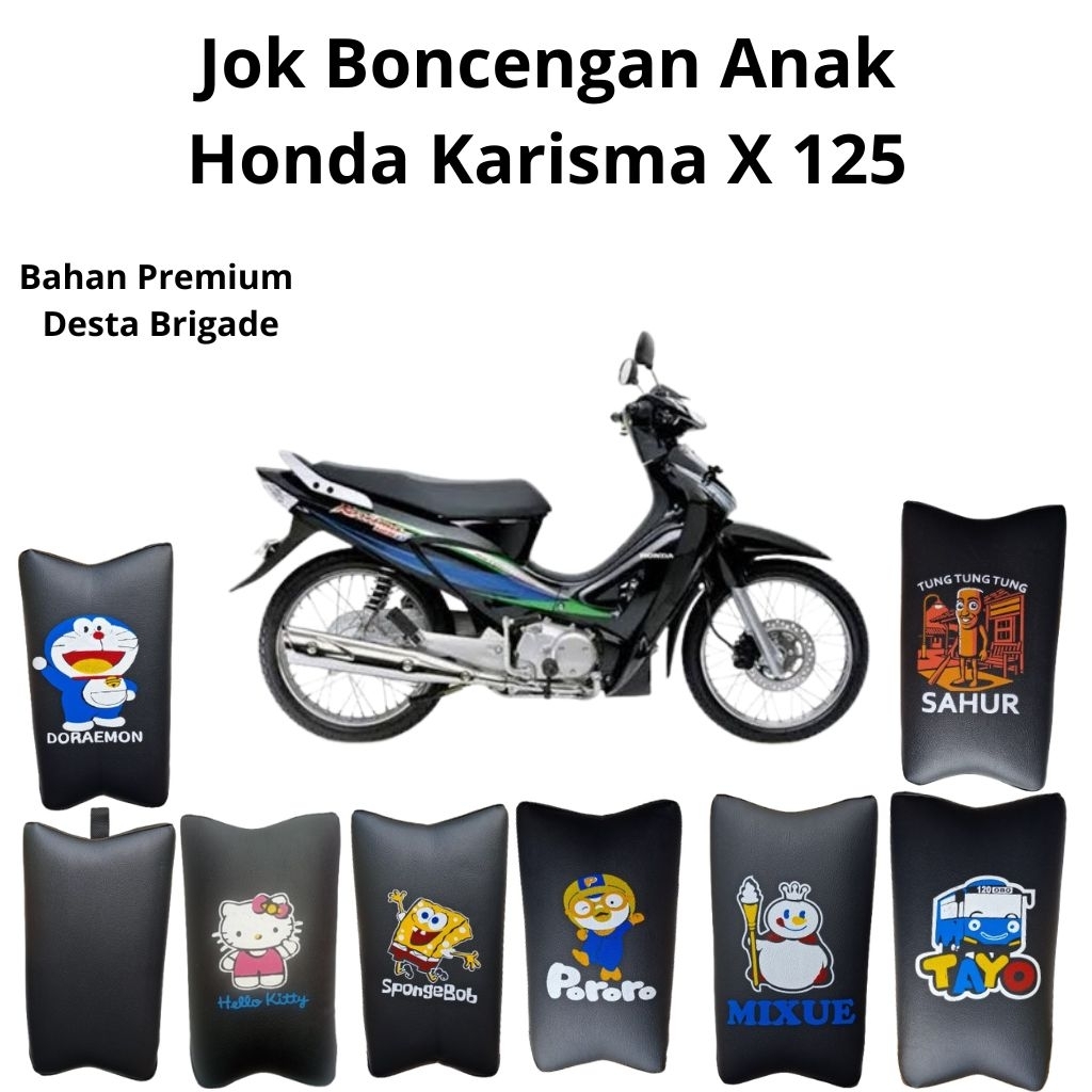 jok boncengan anak Honda Karisma 125 - jok tambahan depan motor karisma 125