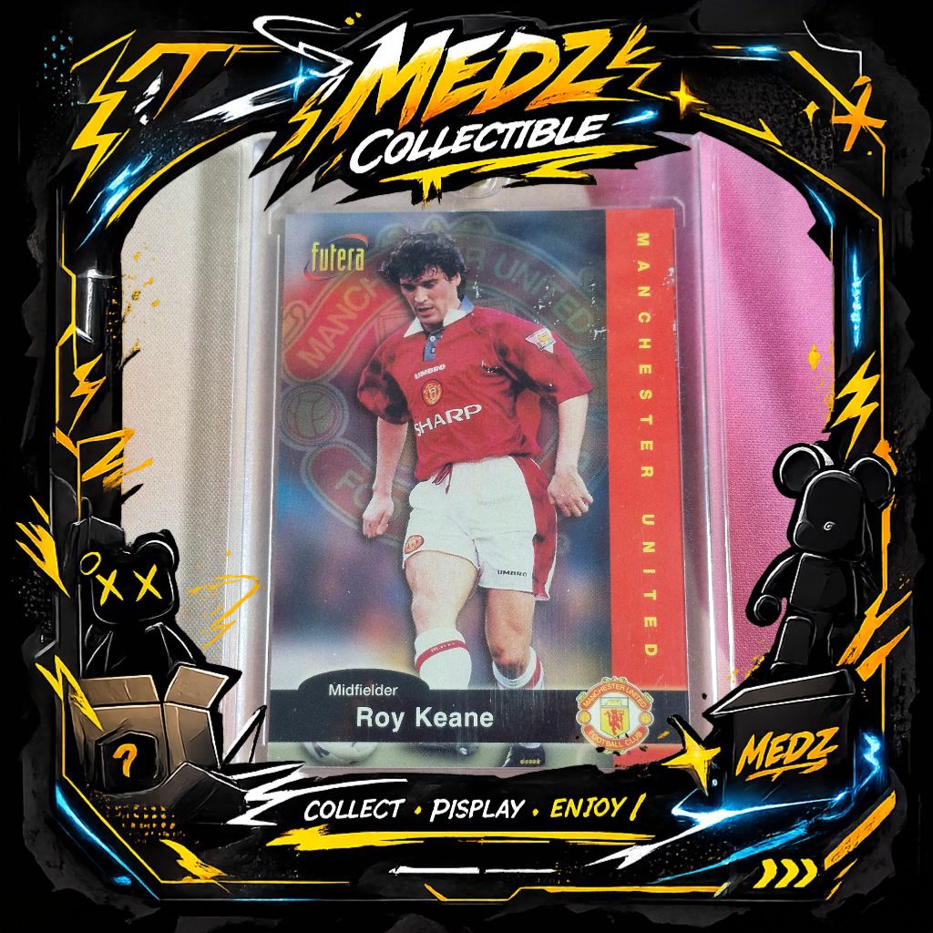 Kartu Bola | ROY KEANE 1997 Futera Manchester United