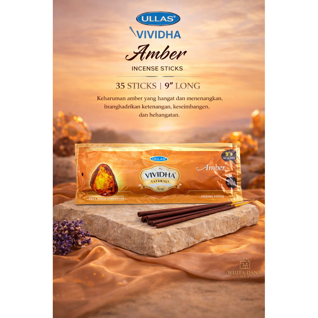 Dupa ULLAS POUNCH 35stick - AMBER