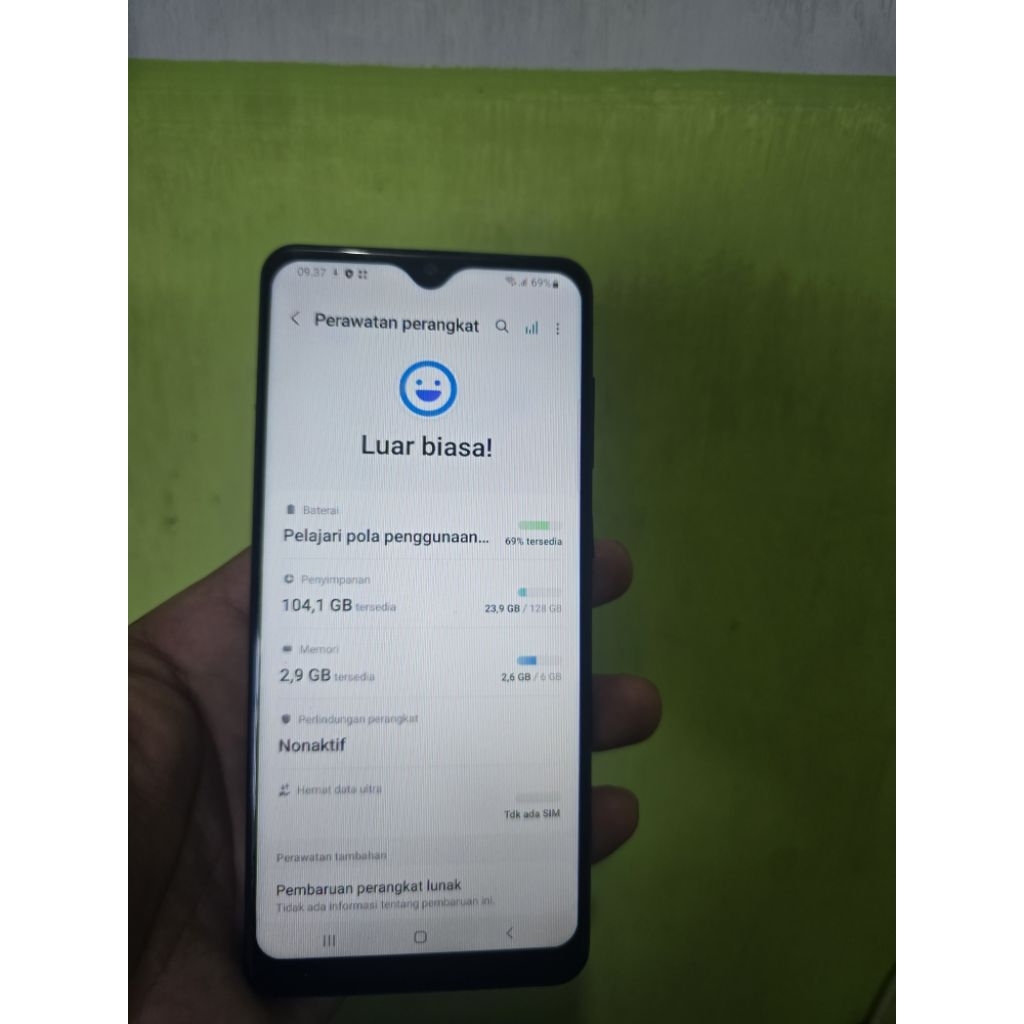 Samsung a31 ram 6 128 gb minus sudah ganti lcd lokal fisik seperti d fto msinn segel