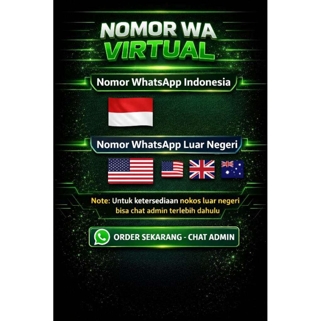 Nomor Akun Whatsapp-Nomor VirtualAkun Whatsapp