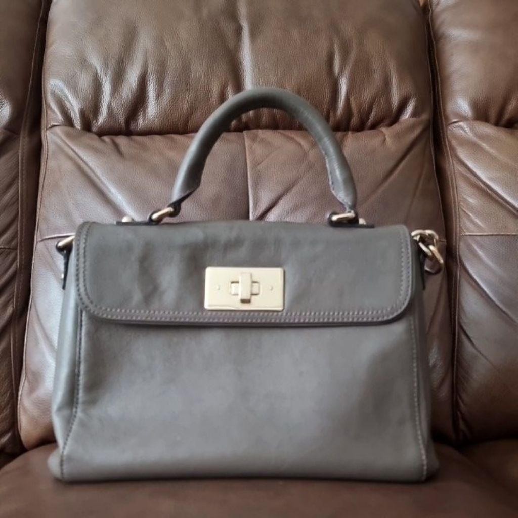 Original 100% Kate Spade Preloved Leather Tas Kulit Aslo