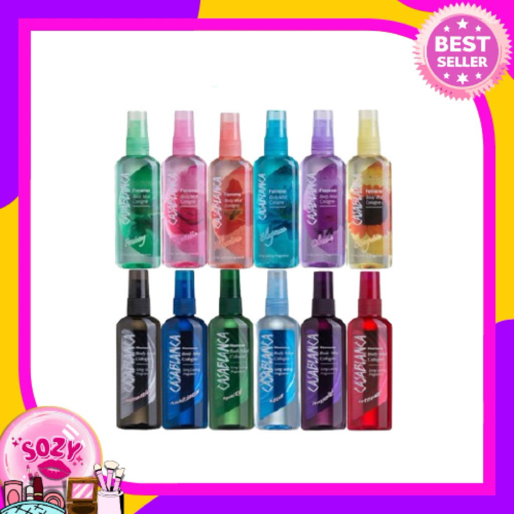 CASABLANCA BODY MIST COLOGNE 50ML | SOZY Beauty Shop