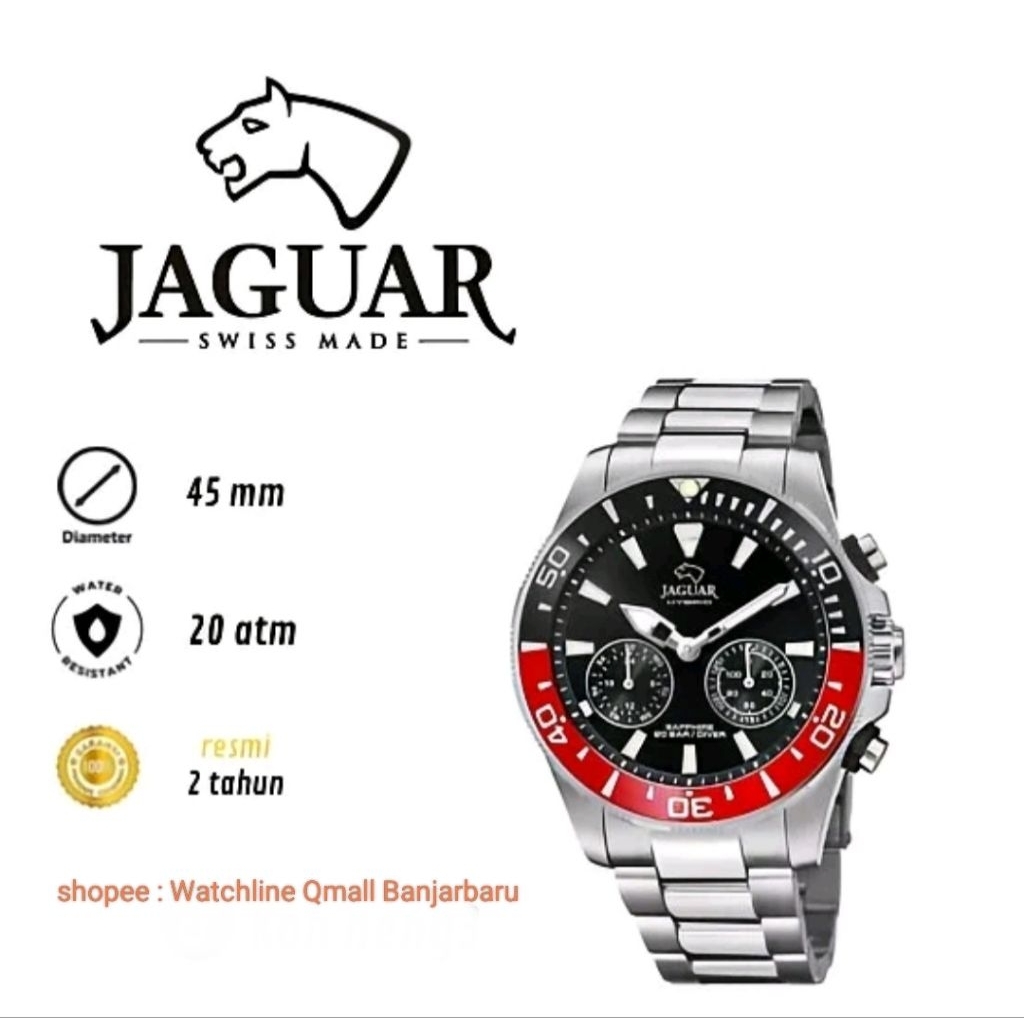 jam tangan pria brand jaguar