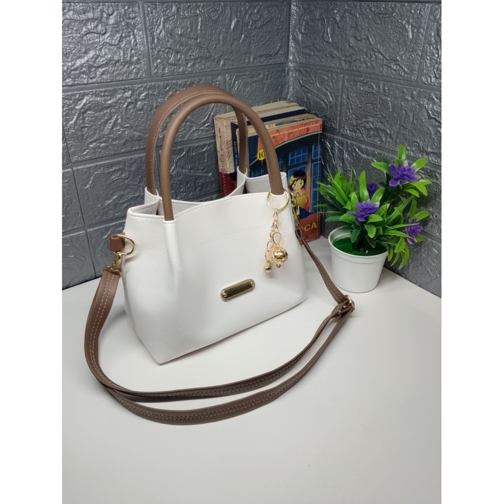 C_C tas wanita selempang bahu kiara bag stylish slingbag handbag