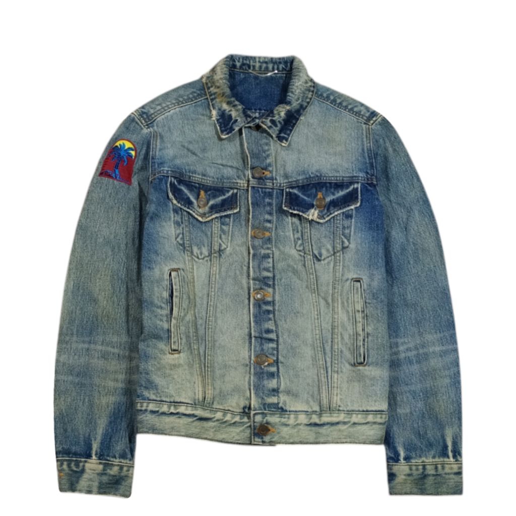 JAKET JEANS SAINT LAUREN SIZE M SECOND