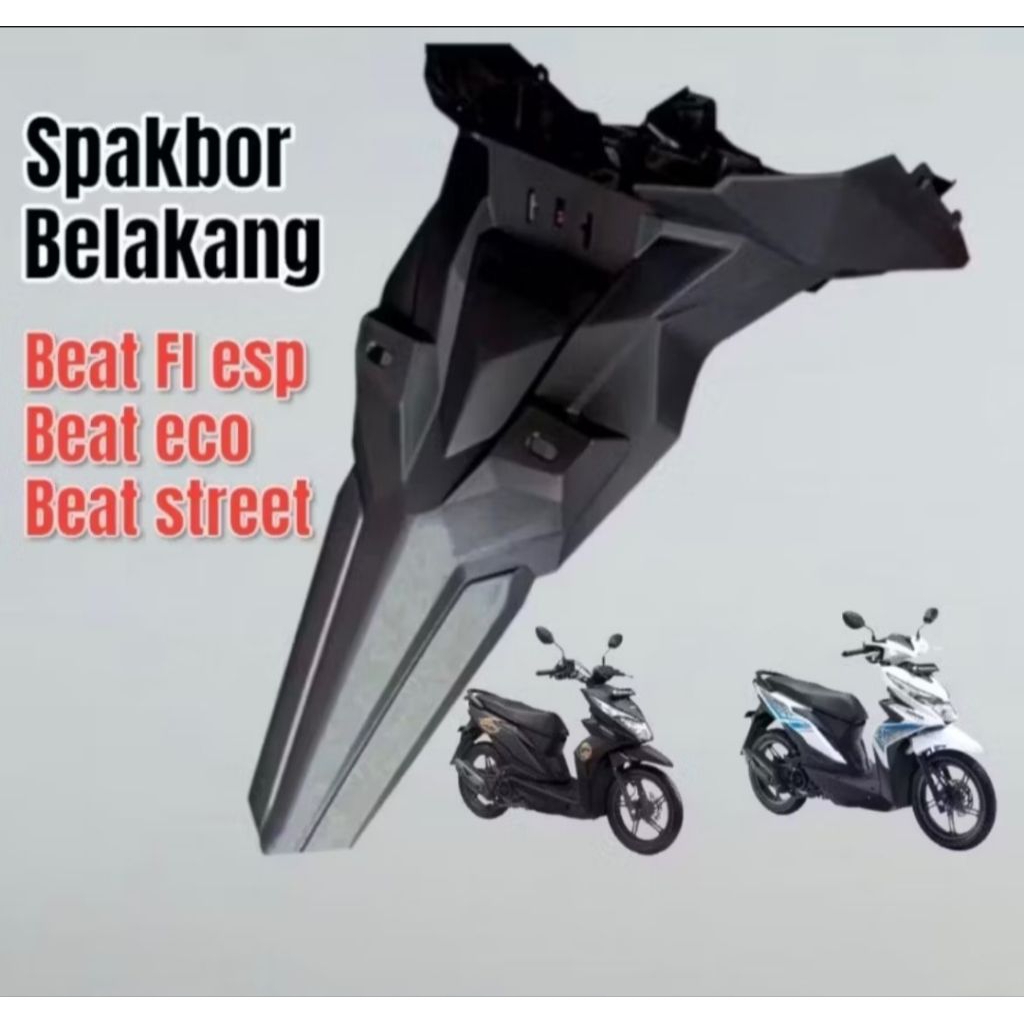 Carbon Kevlar Spakbor Belakang Beat Street
