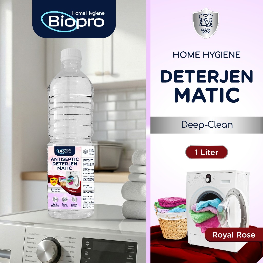 Deterjen Cair Laundry Aroma Segar kemasan 1 LIter Botol Pet + Free Bubble Wrap