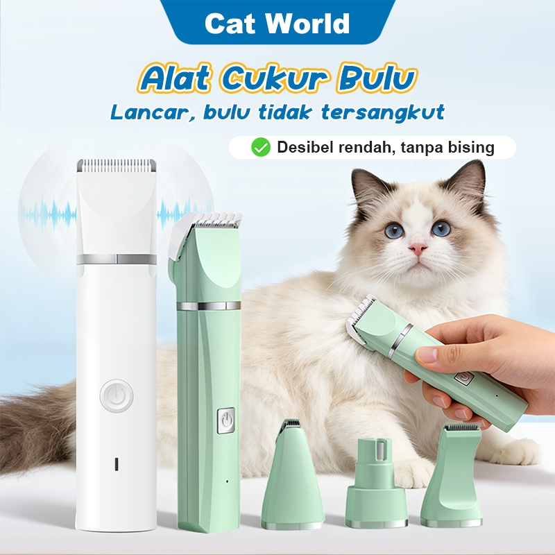 Alat cukur listrik bulu kucing Pencukur Kucing Alat Cukur Anjing Alat kecantikan bulu hewan