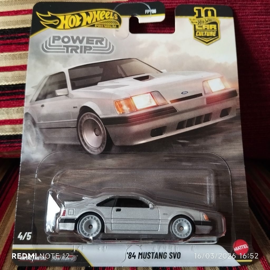 Hot Wheels 84 Mustang SVO (Premium)
