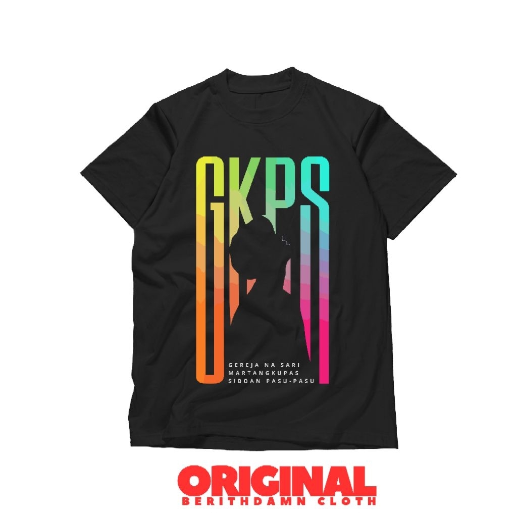 Kaos Rohani Kristen Gereja GKPS Dewasa Pria Wanita Premium Cotton 24s Original Berithdamn Cloth