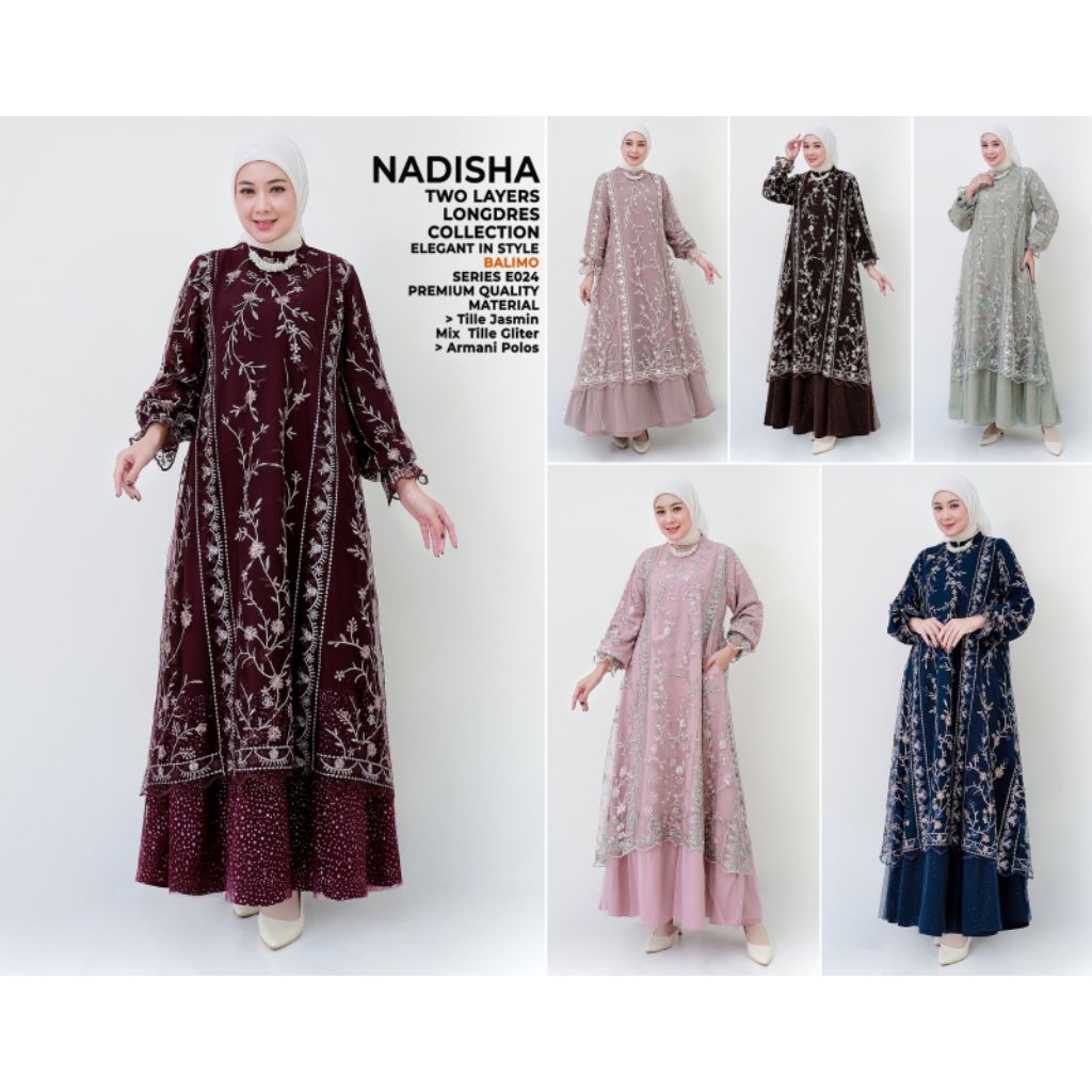 Gamis NADISHA by BALIMO / Balimo GISTARA / Balimo VALERIE / Balimo Tille Jasmin