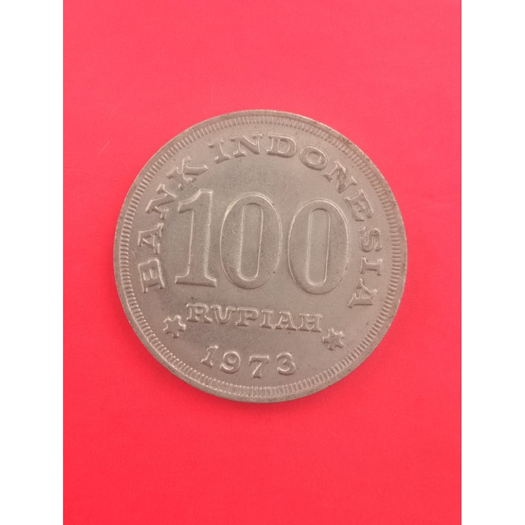 Koin Rumah Gadang 100 tebal 1973
