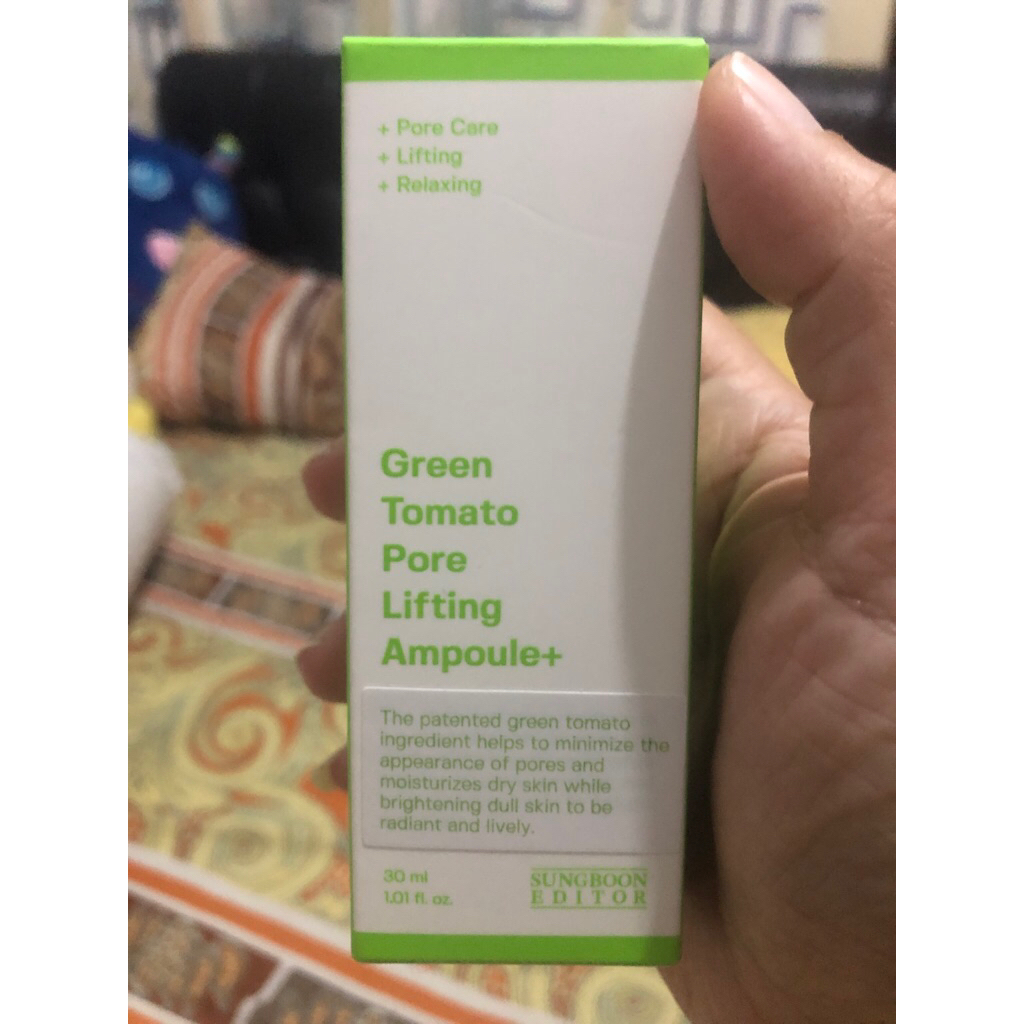 Sungboon Editor Green Tomato Pore Lifting Ampoule