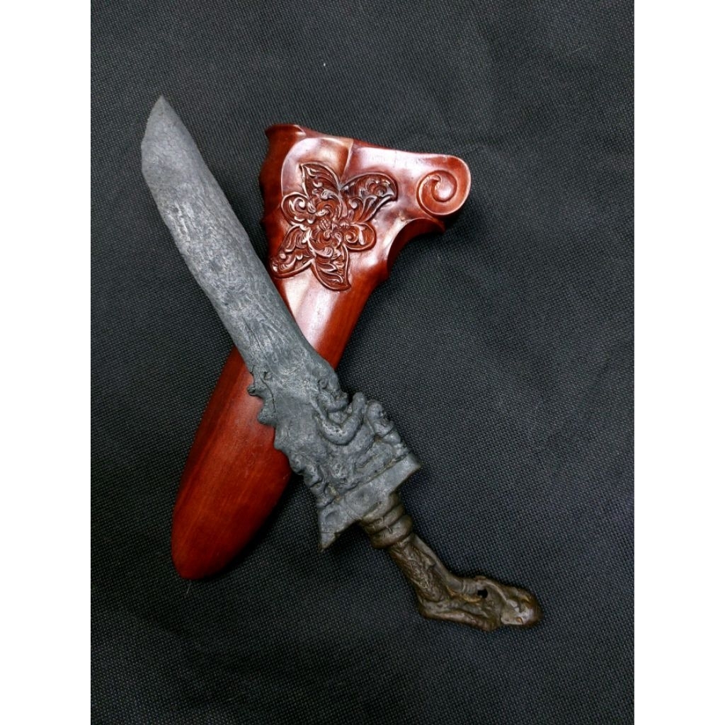 Keris Putut Sajen, original sepuh, pejetan jari, estimasi era Singosari akhir