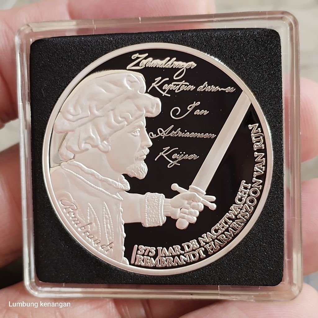 Koin Proof Belanda Diameter 40 mm KP16LKC