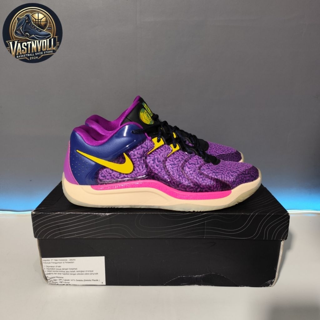 Sepatu basket Kd 17 Vivid Purole Size 46 Size 46