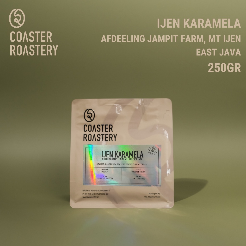 ARABICA IJEN KARAMELA JAMPIT ANAEROB HONEY BIJI KOPI