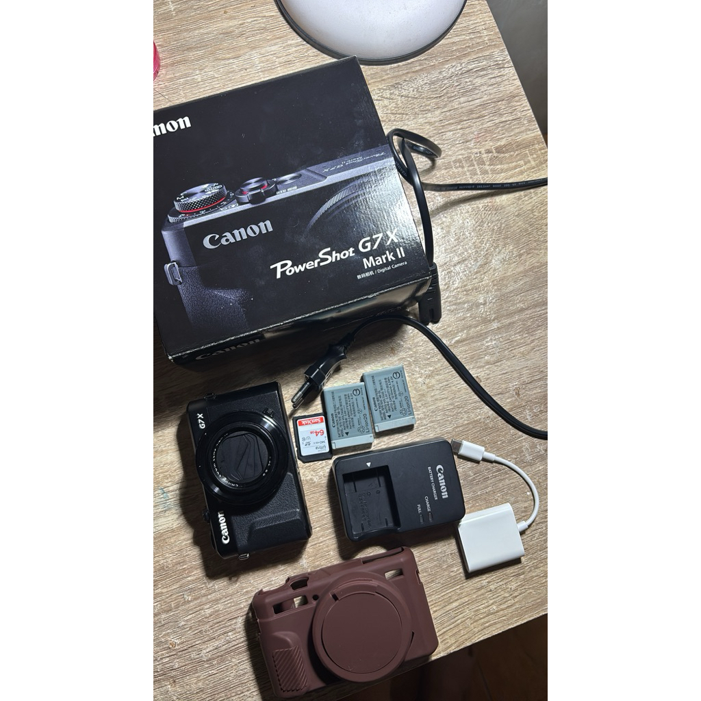 Canon G7X Mark II Fullset Like New Mulus Original