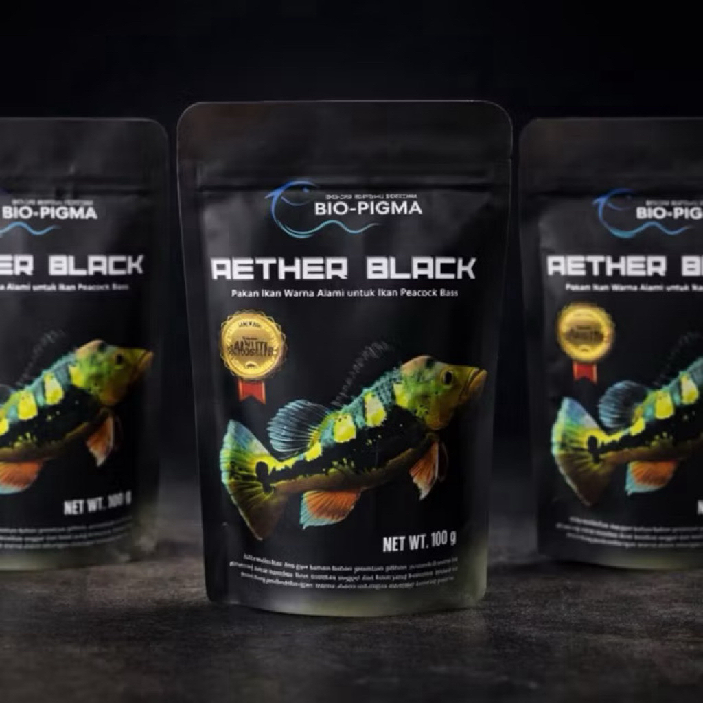 Pelet Ikan Predator Pbass Aether Black 2mm