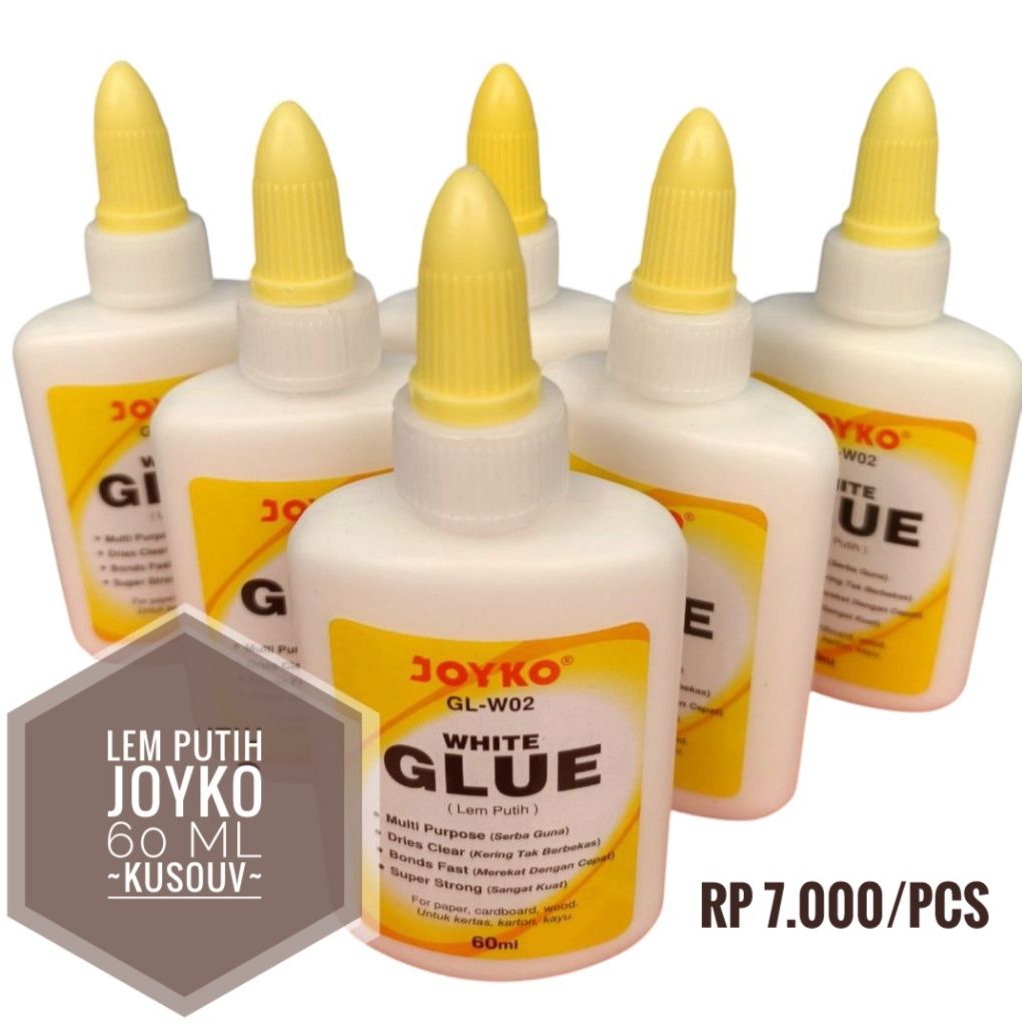 Joyko Lem Putih/Lem Cair/Lem Serbaguna