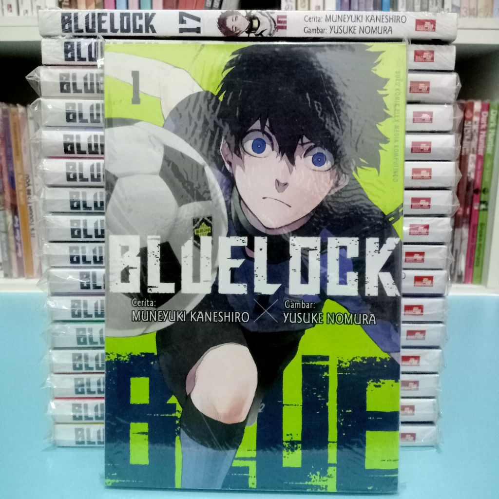 komik Blue Lock volume 1-17 (set only)