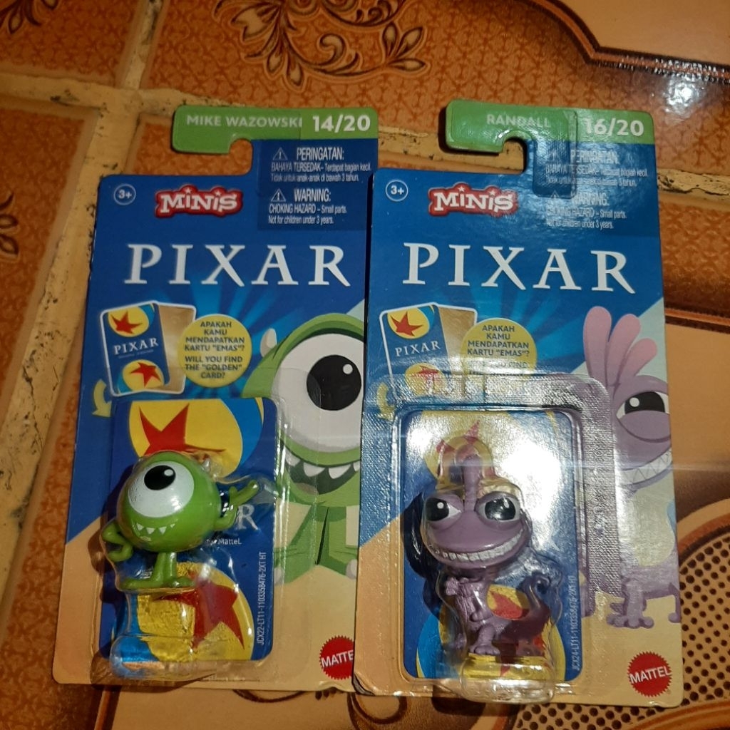 figure disney mike  monster inc & randall monster inc disney