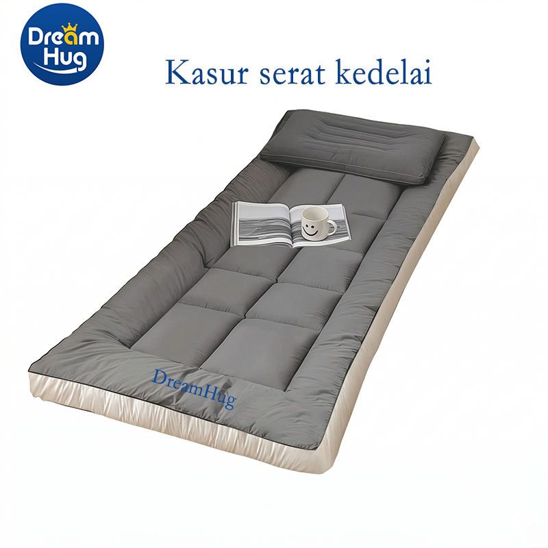 DreamHug Kasur Lipat  Lantai Tebal Empuk Tebal Tatami Dan Empuk Kasur Tatami Kasur Murah Serat Kedel