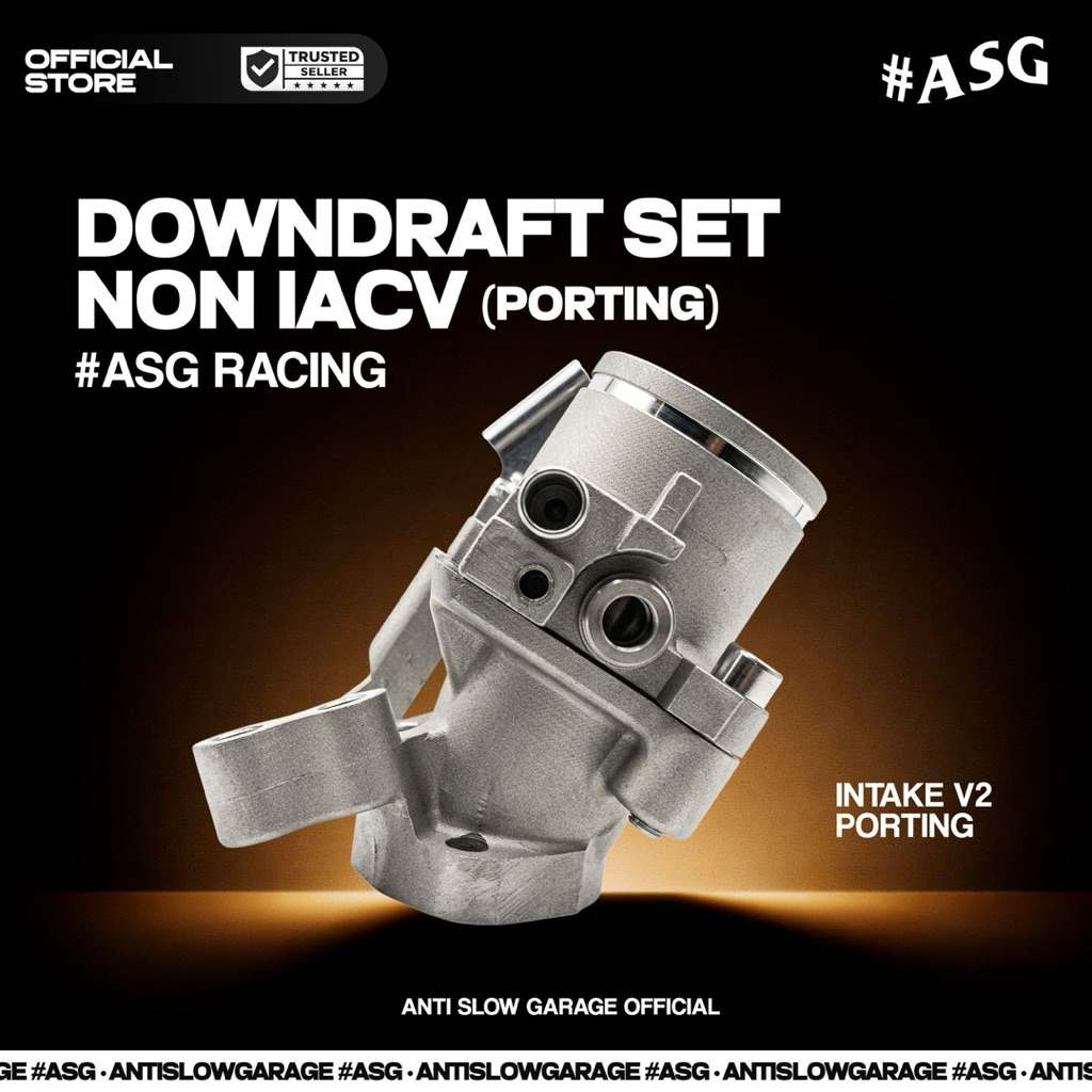 TB DOWNDRAFT VARIO 125 VARIO 150 BEAT SCOOPY PORTING ANTI SLOW GARAGE. PAKET DOWNDRAFT PORTING 1 Tal